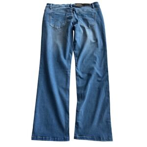 NWTO 2016 by Parasuco size 12 by 30 Denim Modern Fit Flared Jeans Blue Wash Boho